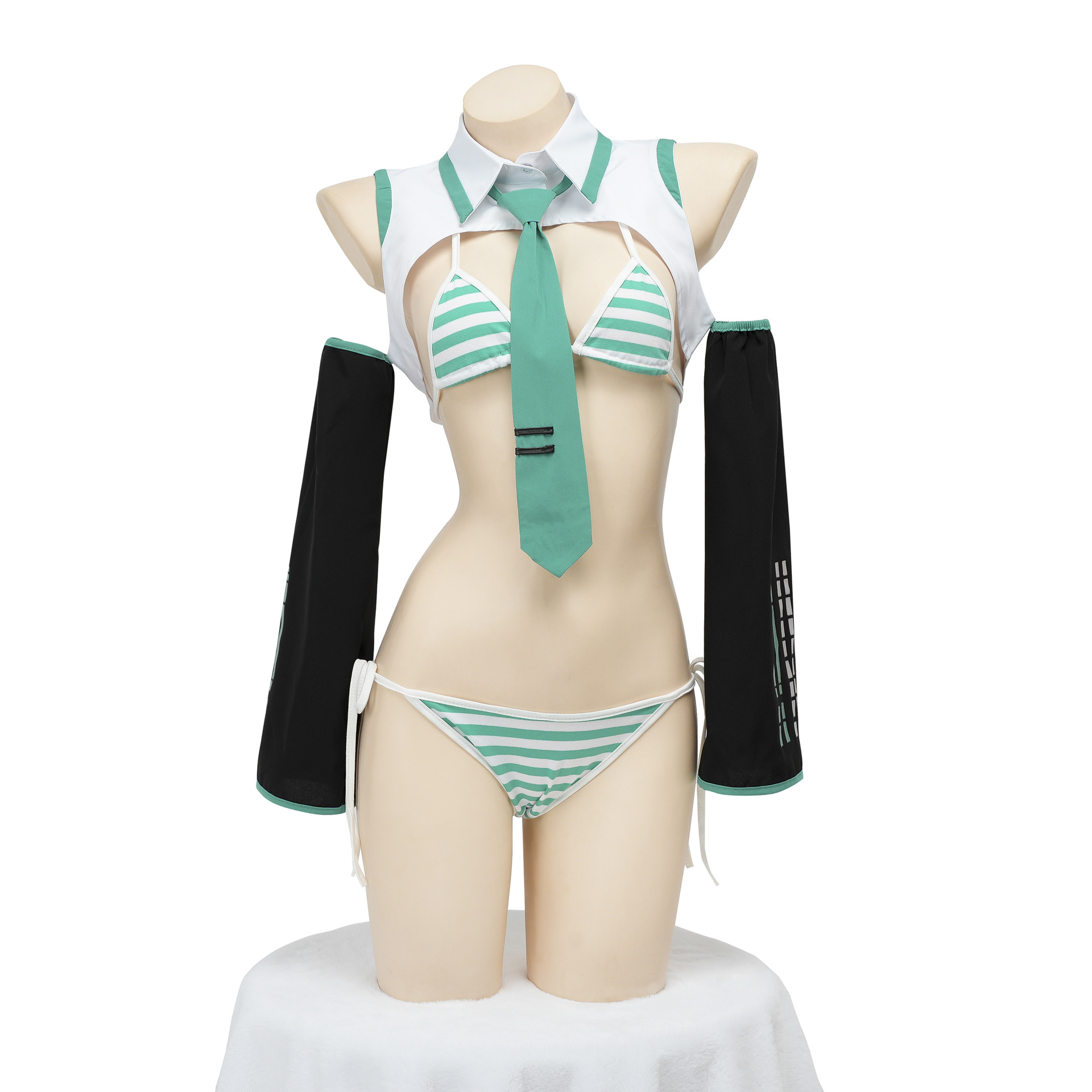 Ethnic Outfit - อะนิเมะเกมผู้หญิงเซ็กซี่คอสเพลย์ชุดเครื่องแต่งกายสาวฮาโลวีน Roleplay ชุดบิกินี่ชุด Idol COSPLAY ชุดว่ายน้ําชุดว่ายน้ํา
