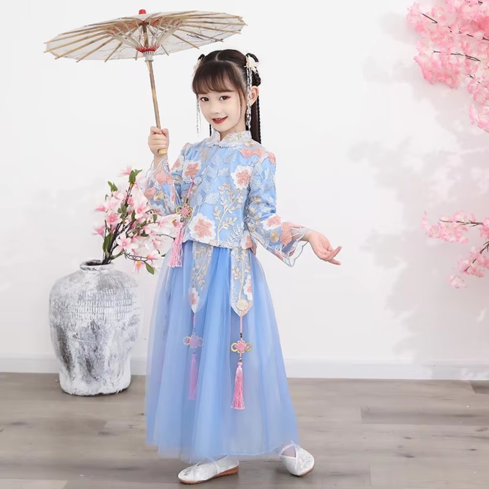 เสื้อผ้าเด็กผู้หญิงชุดเด็กชุด  - Fashion Show Ethnic Wear บทวิจารณ์และราคา