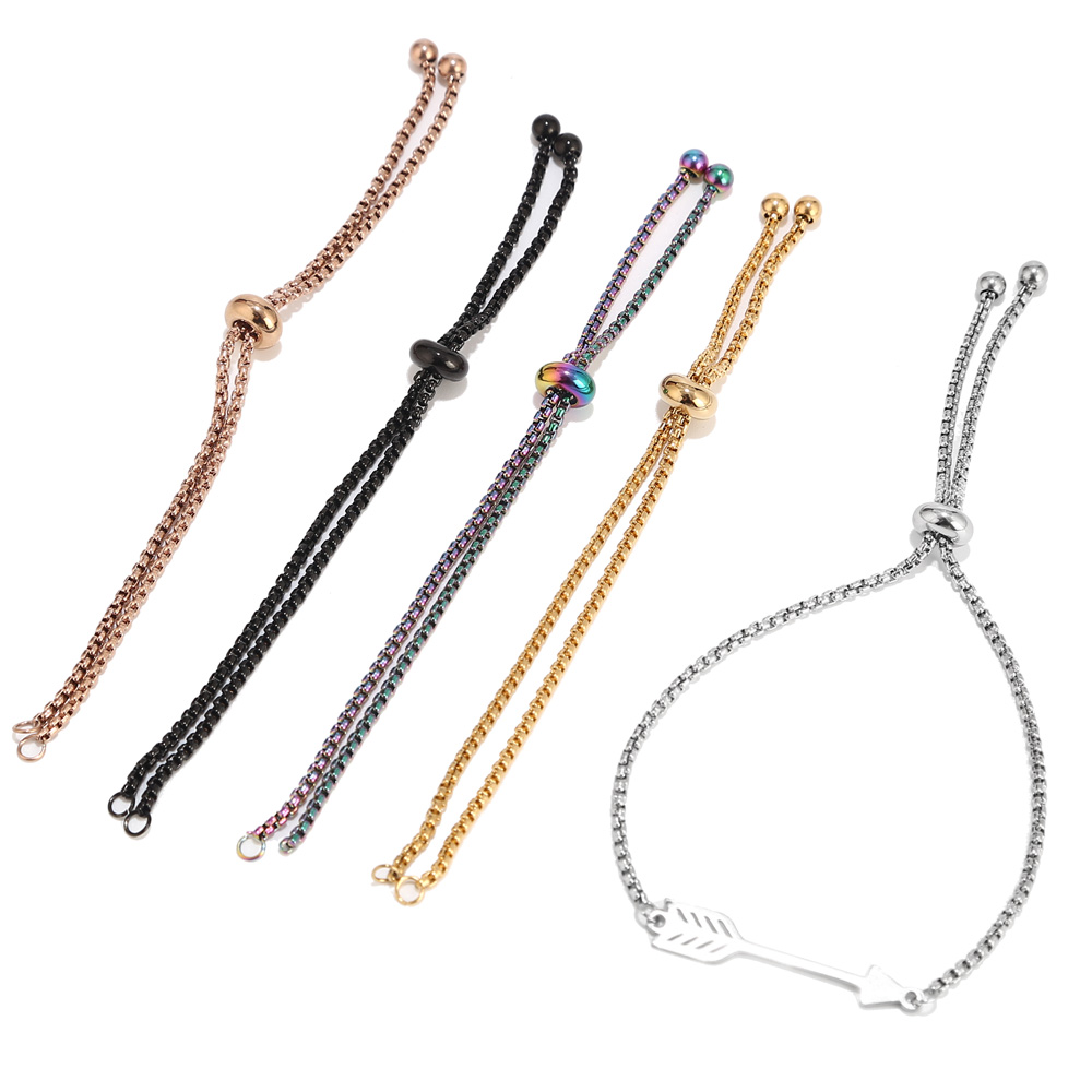 10PCS ขายส่งสแตนเลสสตีลสีดํา/ท - Ethnic Fashion Jewellery บทวิจารณ์และราคา