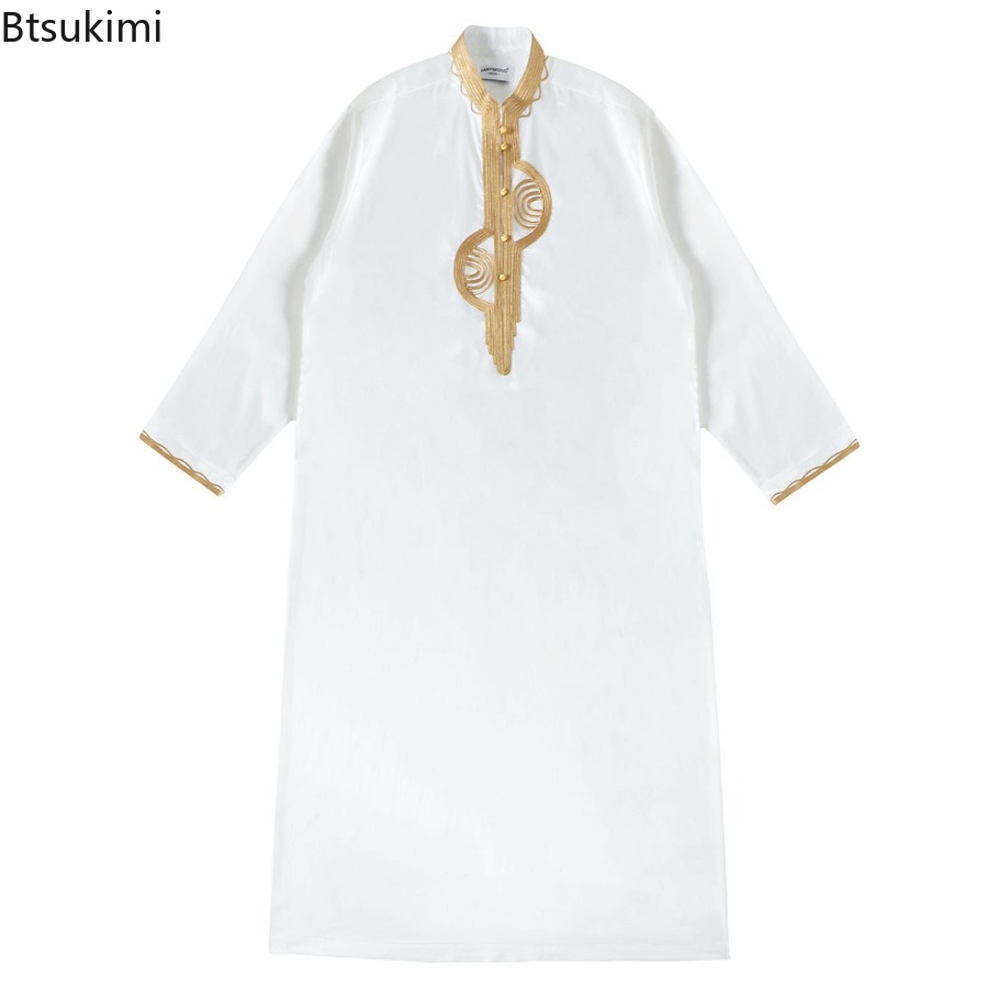เสื้อคลุมผู้ชายมุสลิมตะวันออกก - Kurta Men Cotton บทวิจารณ์และราคา