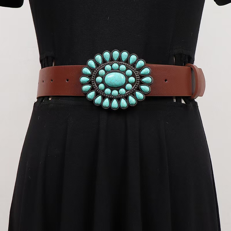 เข็มขัดคาดเอวสไตล์ชาติพันธุ์ 1 - Ethnic Indian Fashion บทวิจารณ์และราคา