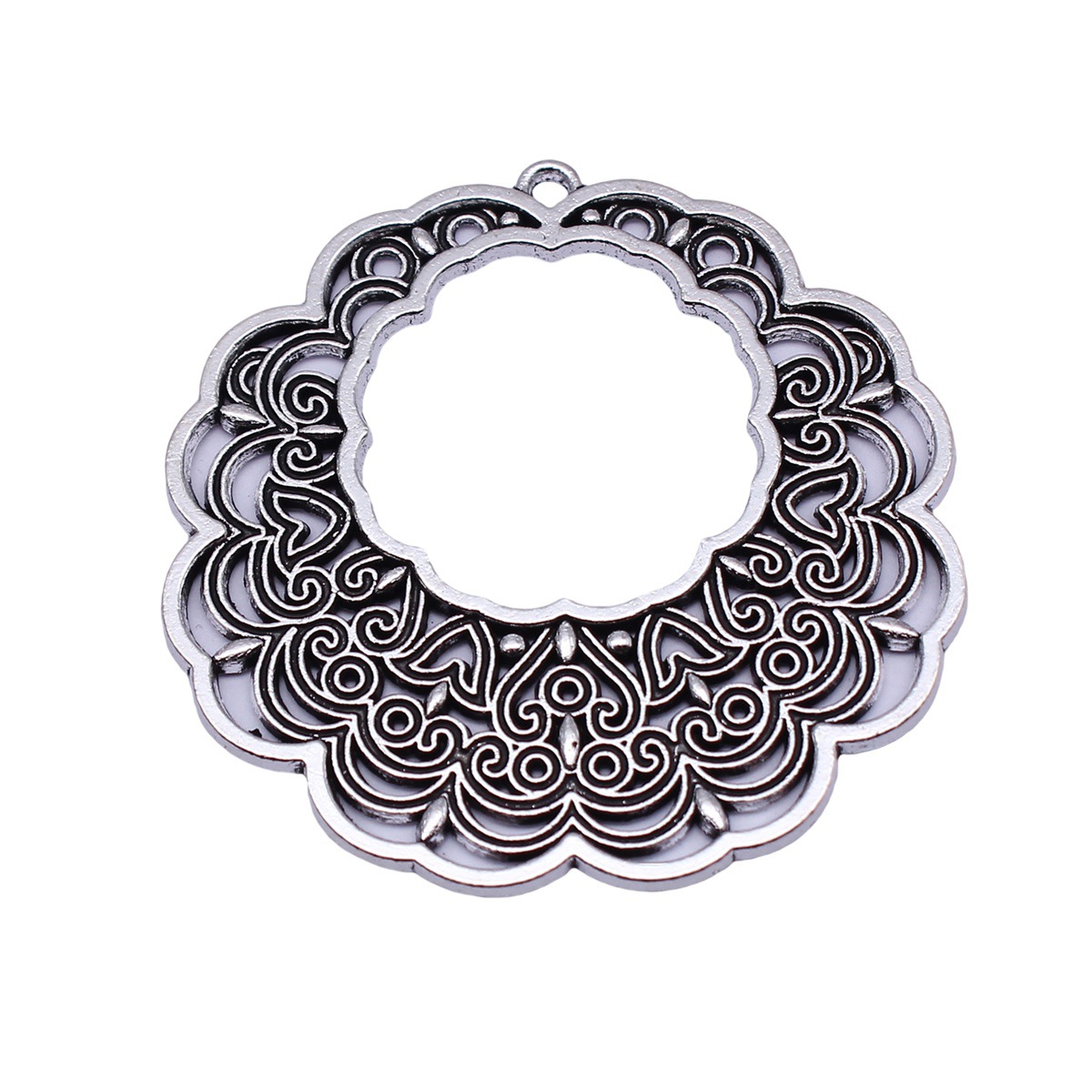 จี้ห้อยคอสไตล์โบฮีเมียนลายแมนด - Ethnic Fashion Jewellery บทวิจารณ์และราคา