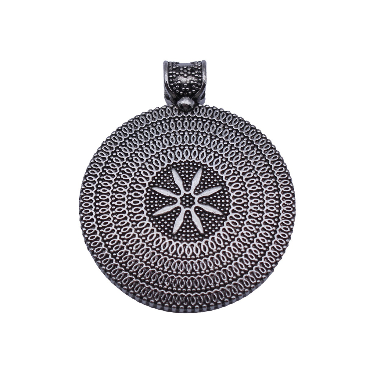 จี้ห้อยคอสไตล์โบฮีเมียนลายแมนด - Ethnic Fashion Jewellery บทวิจารณ์และราคา