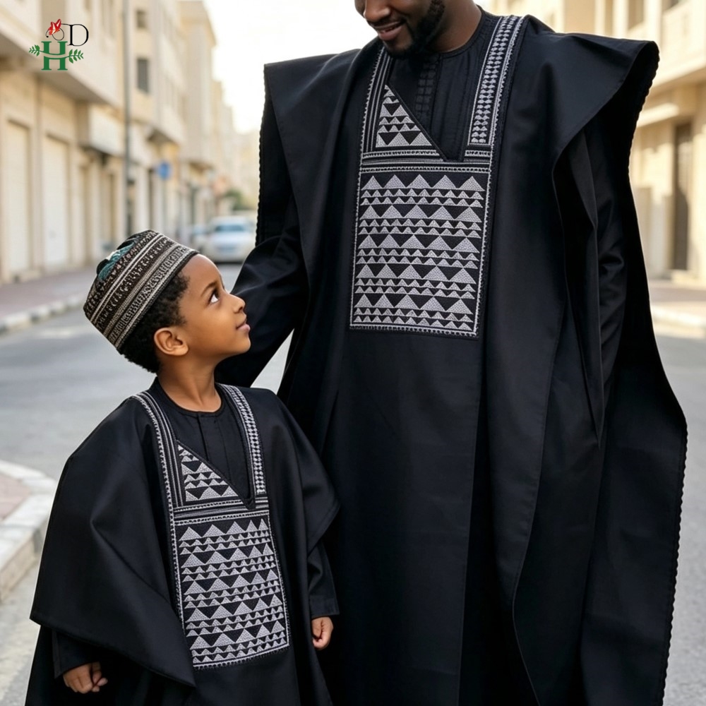 ชุดพ่อ-ลูก ชุดตุรกีลดราคา ชุดป - Boubou Men Africa บทวิจารณ์และราคา