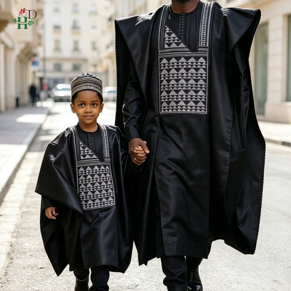 ชุดพ่อ-ลูก ชุดตุรกีลดราคา ชุดป - Boubou Men Africa บทวิจารณ์และราคา