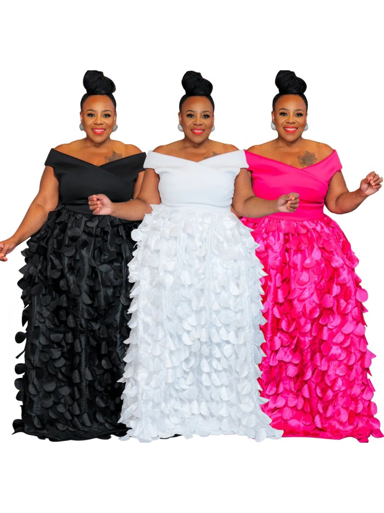 XL-5XL PlusขนาดElegant Maxiชุด - Ethnic Gown บทวิจารณ์และราคา