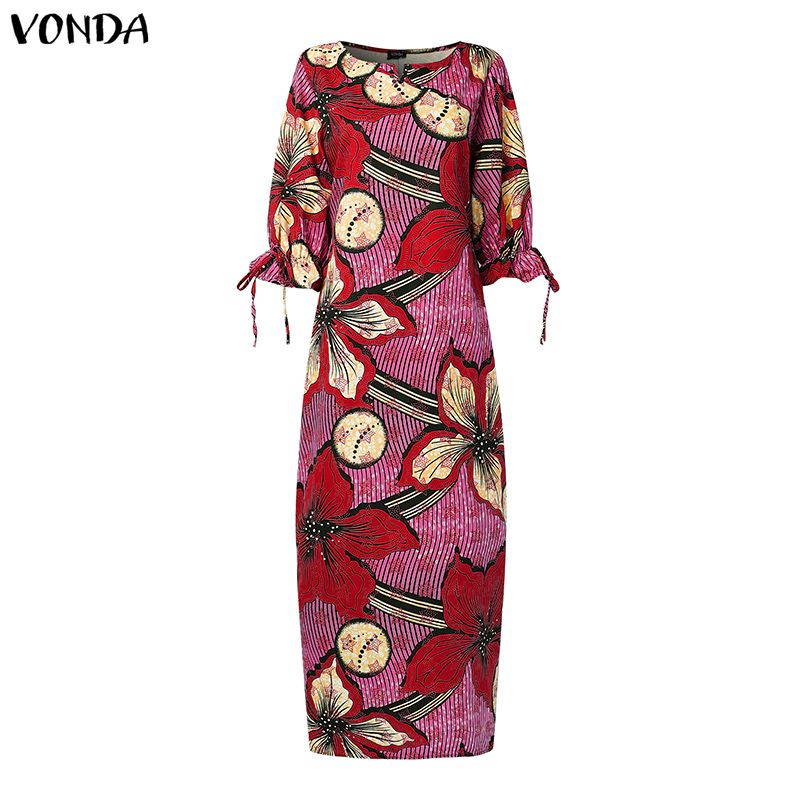 VONDA PLUS ไซส์ใหญ่ผู้หญิงโบฮี - Ethnic Gown บทวิจารณ์และราคา