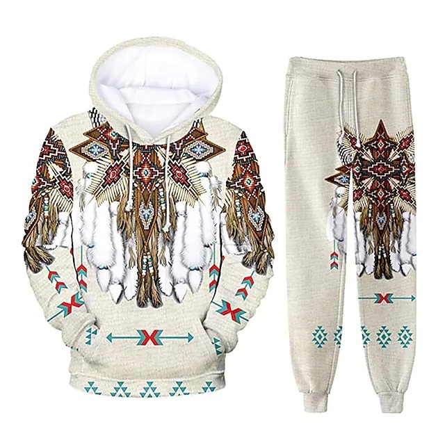 ชุดเซ็ตเสื้อฮู้ดดี้และกางเกงขา - Fashion Ethnic Indian Clothing บทวิจารณ์และราคา