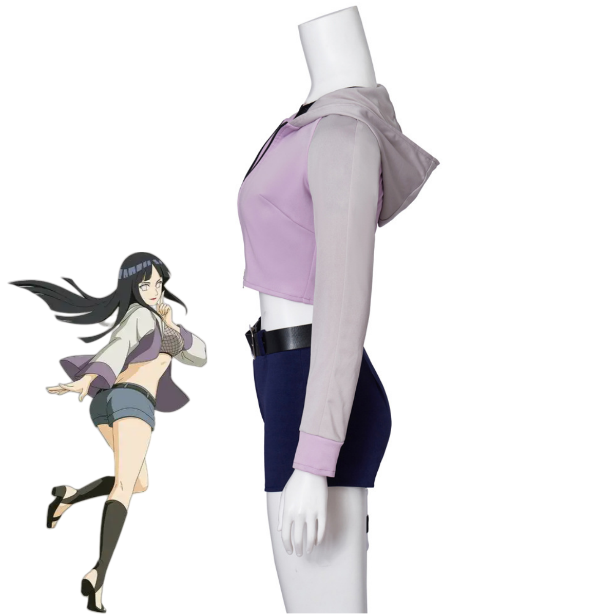 อะนิเมะ Hyuga Hinata คอสเพลย์เ - Ethnic Outfit บทวิจารณ์และราคา