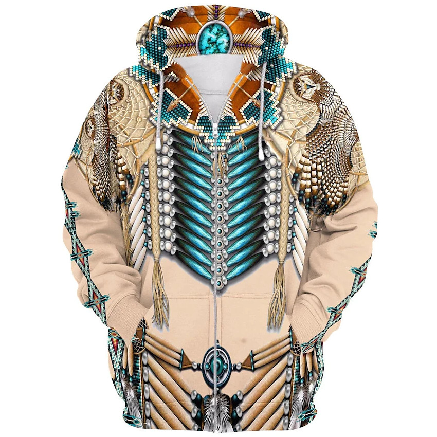 เสื้อฮู้ดพิมพ์ลาย 3 มิติ สไตล์ - Fashion Ethnic Indian Clothing บทวิจารณ์และราคา