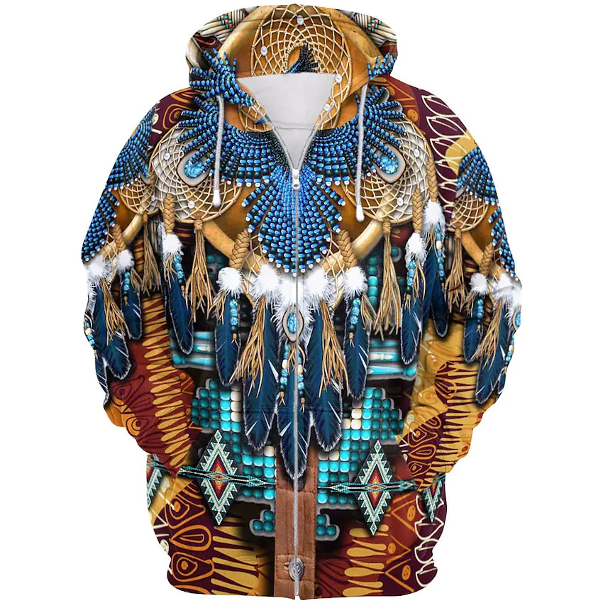 เสื้อฮู้ดพิมพ์ลาย 3 มิติ สไตล์ - Fashion Ethnic Indian Clothing บทวิจารณ์และราคา
