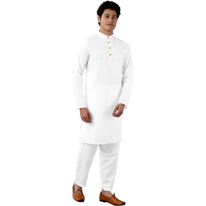 ชุดกางเกงคุर्ตาผ้าฝ้ายสำหรับผู - Kurta Men Cotton บทวิจารณ์และราคา