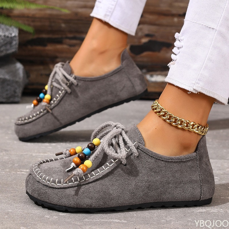 รองเท้าโลฟเฟอร์ผู้หญิงสไตล์ลำล - New Ethnic Fashion บทวิจารณ์และราคา