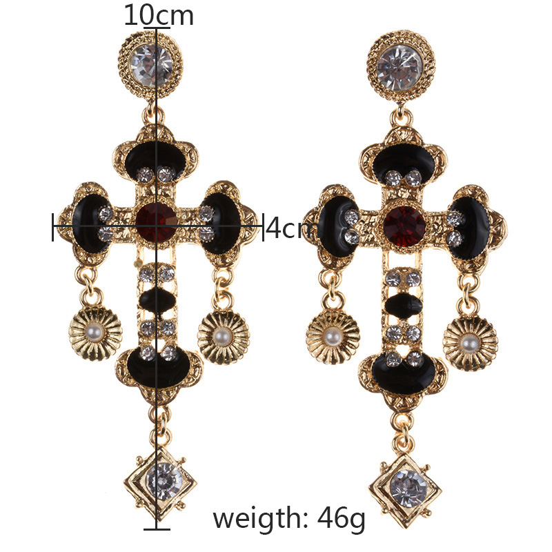ต่างหูแฟชั่นสไตล์บาโรกแบบใหม่  - Ethnic Indian Fashion บทวิจารณ์และราคา