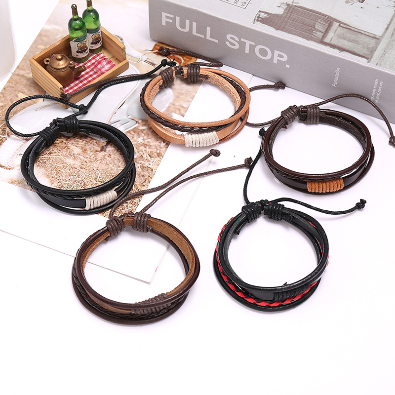 สร้อยข้อมือหนังแท้ปี 2025 สำหร - Ethnic Fashion Pk บทวิจารณ์และราคา