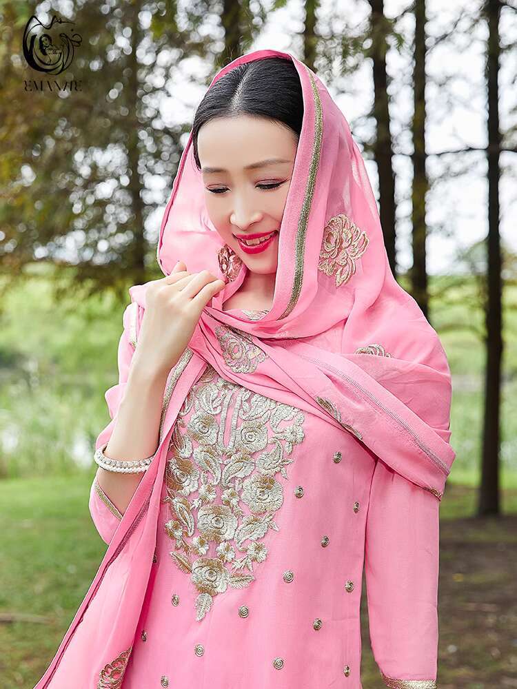 ชุดเต้นรำสไตล์อินเดียแบบแปลกให - Fashion Ethnic Indian Clothing บทวิจารณ์และราคา