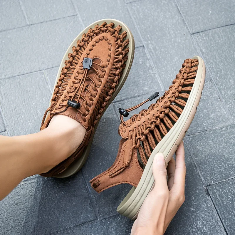 รองเท้าแตะผู้ชายรุ่นใหม่ประจำป - Ethnic Fashion Trend บทวิจารณ์และราคา