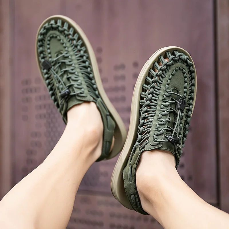 รองเท้าแตะผู้ชายรุ่นใหม่ประจำป - Ethnic Fashion Trend บทวิจารณ์และราคา