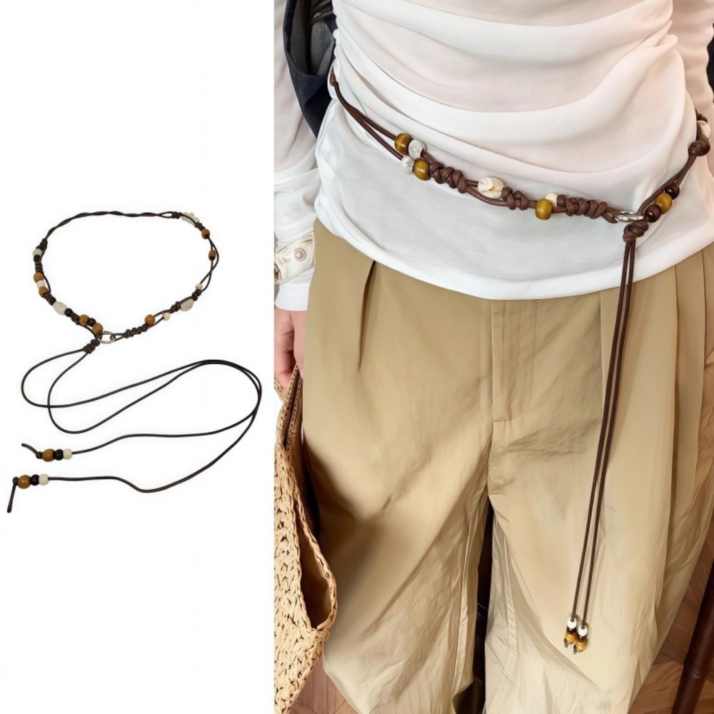เข็มขัดคาดเอวแบบถักมือสไตล์ชาต - Ethnic Fashion Show บทวิจารณ์และราคา