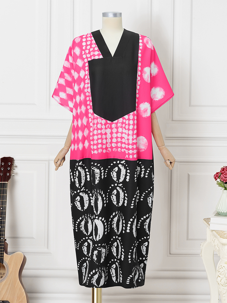 Plus ขนาด 5XL VONDA Vintage Ma - Ethnic Gown บทวิจารณ์และราคา