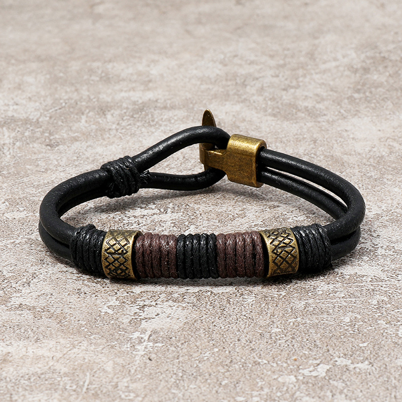 สร้อยข้อมือผู้ชายสไตล์พังก์คุณ - Ethnic Fashion Pk บทวิจารณ์และราคา