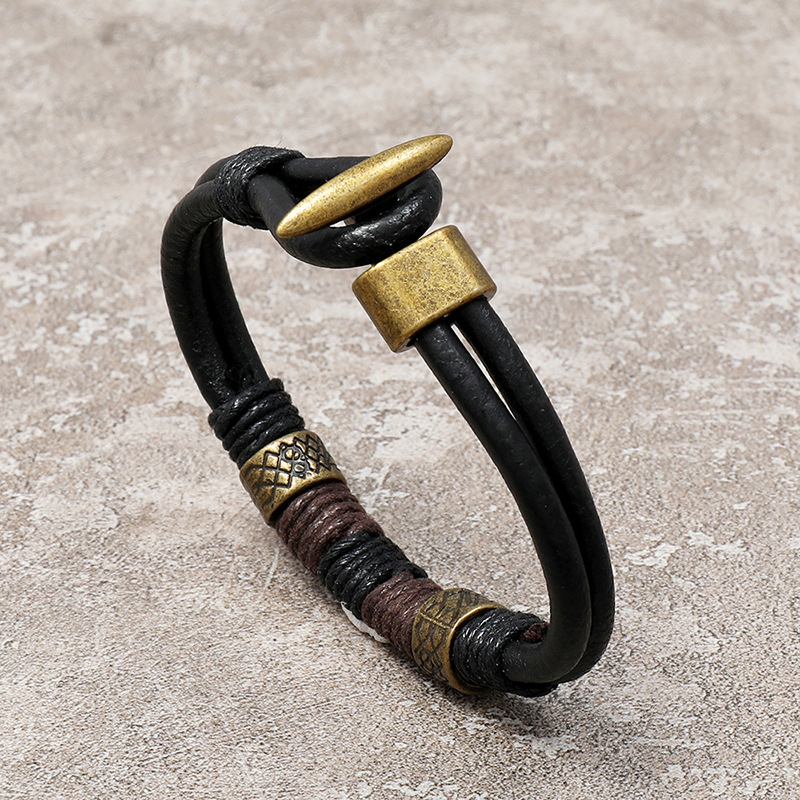 สร้อยข้อมือผู้ชายสไตล์พังก์คุณ - Ethnic Fashion Pk บทวิจารณ์และราคา