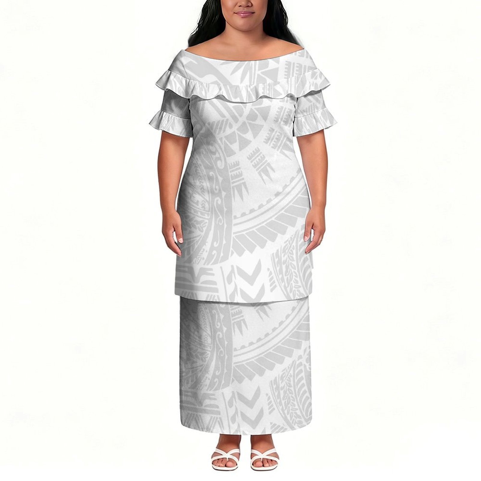 ชุดเดรสแขนสั้นสำหรับผู้หญิงดีไ - Ethnic Style Dresses บทวิจารณ์และราคา