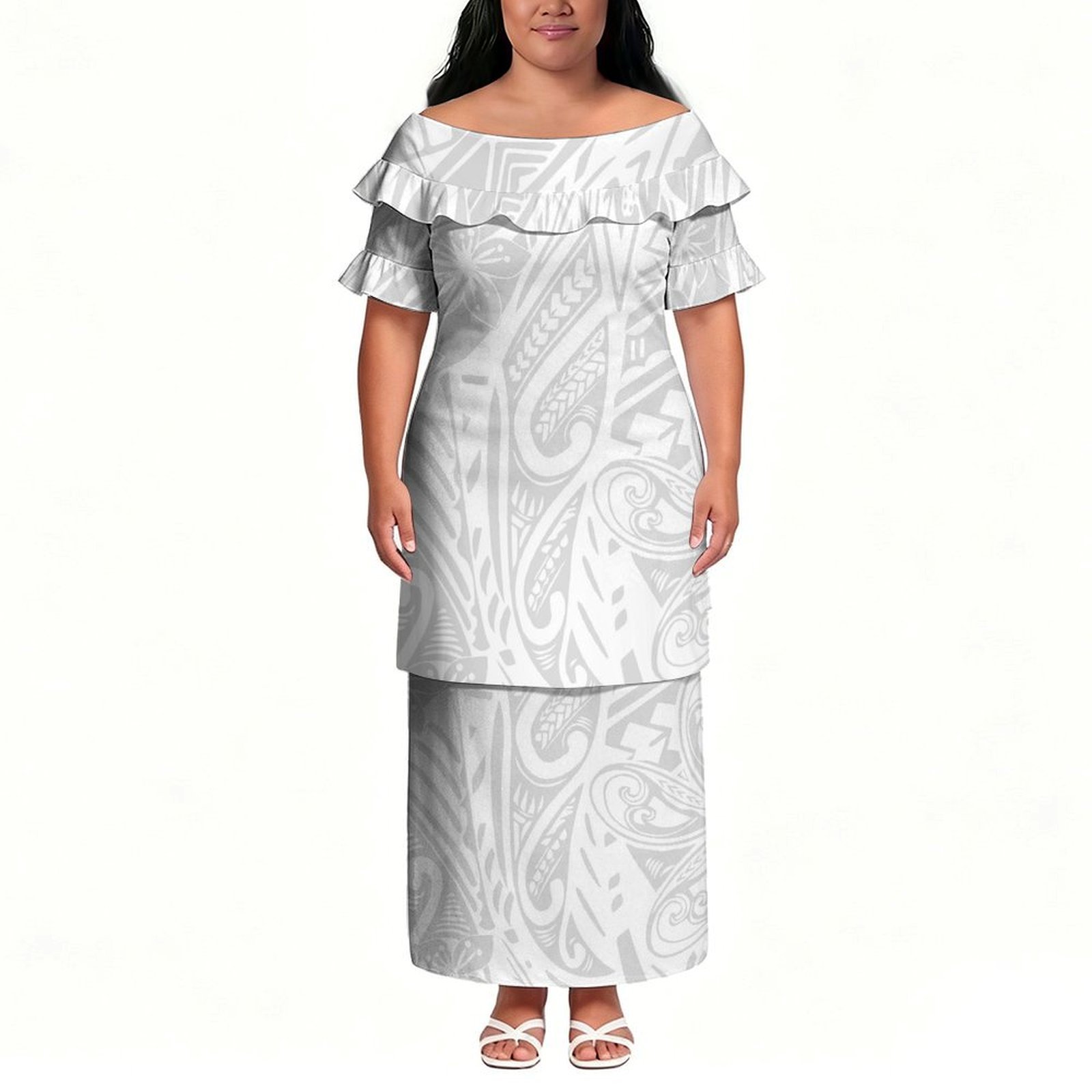 ชุดเดรสแขนสั้นสำหรับผู้หญิงดีไ - Ethnic Style Dresses บทวิจารณ์และราคา