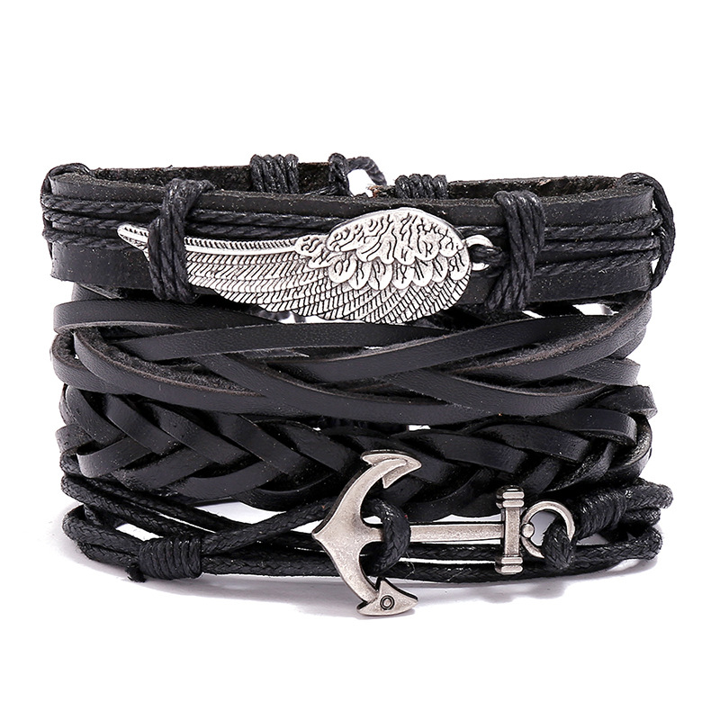 สายข้อมือหนังปีกถักแฮนด์เมดสุด - Ethnic Fashion Pk บทวิจารณ์และราคา