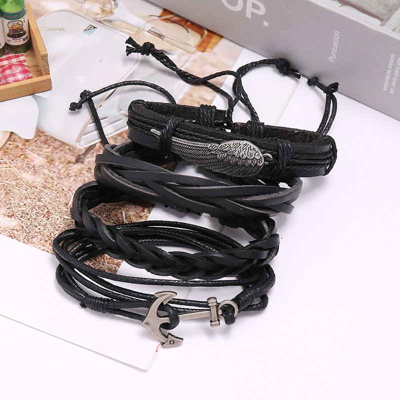 สายข้อมือหนังปีกถักแฮนด์เมดสุด - Ethnic Fashion Pk บทวิจารณ์และราคา