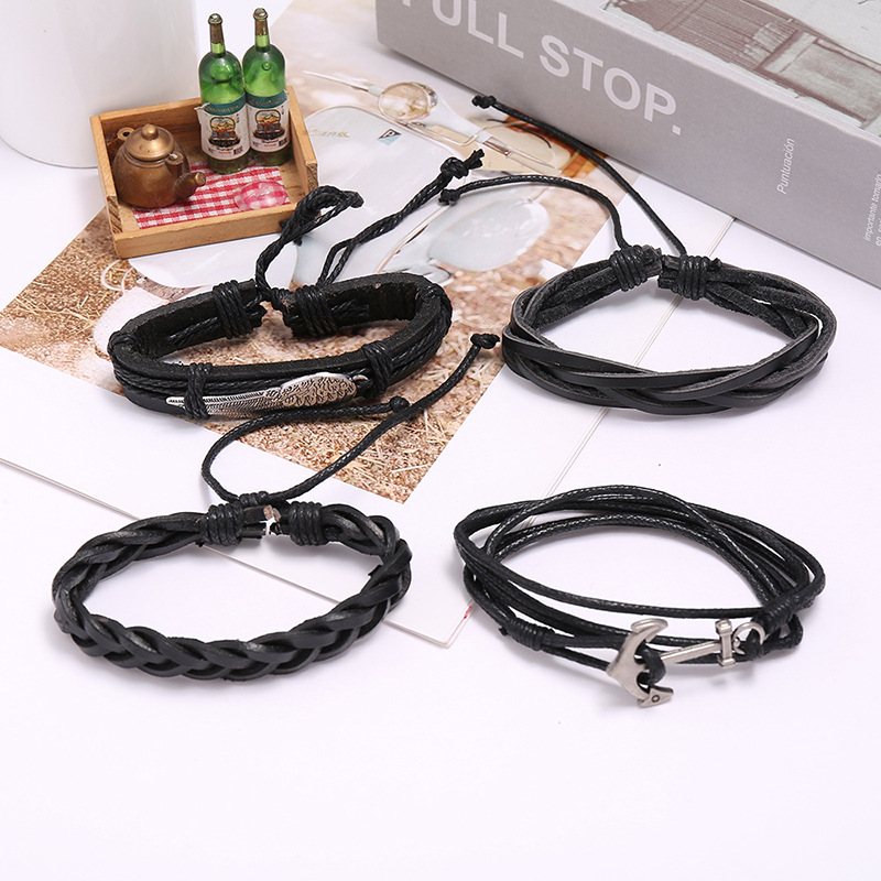 สายข้อมือหนังปีกถักแฮนด์เมดสุด - Ethnic Fashion Pk บทวิจารณ์และราคา