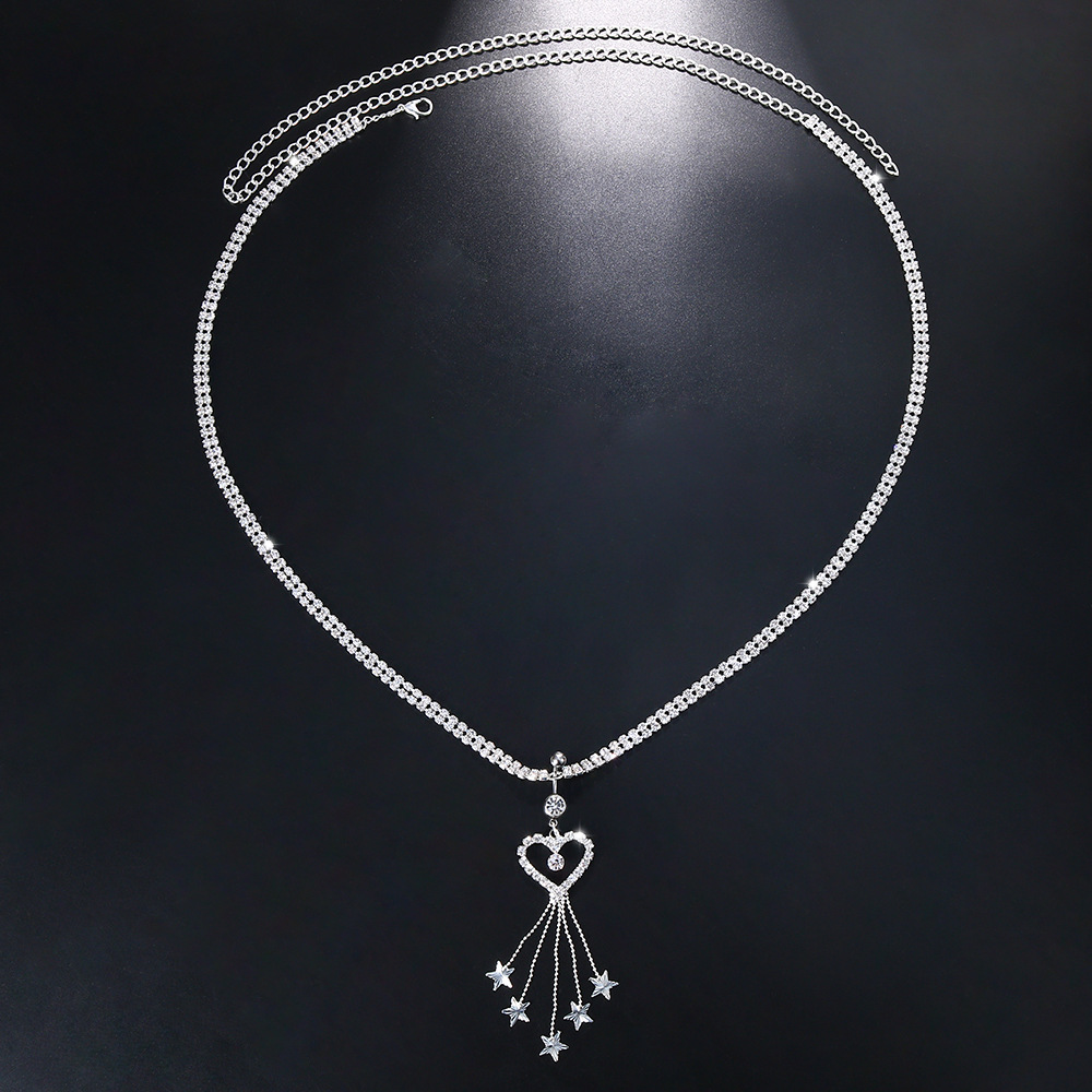 GLAMing Boho Heart Dangle Rhin - Ethnic Fashion Jewellery บทวิจารณ์และราคา