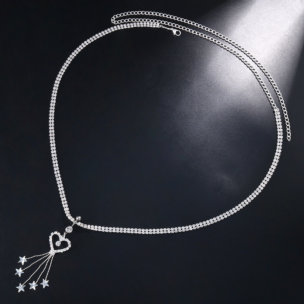GLAMing Boho Heart Dangle Rhin - Ethnic Fashion Jewellery บทวิจารณ์และราคา