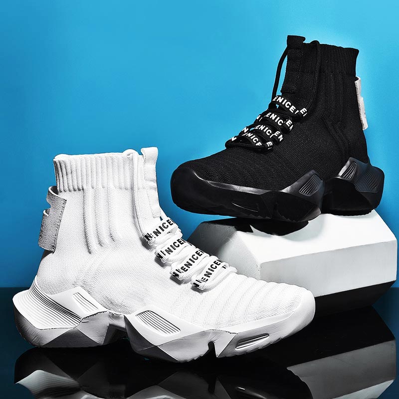 Plus ขนาดสูงขนาดใหญ่กีฬาถุงเท้ - Ethnic Luxe Fashion บทวิจารณ์และราคา