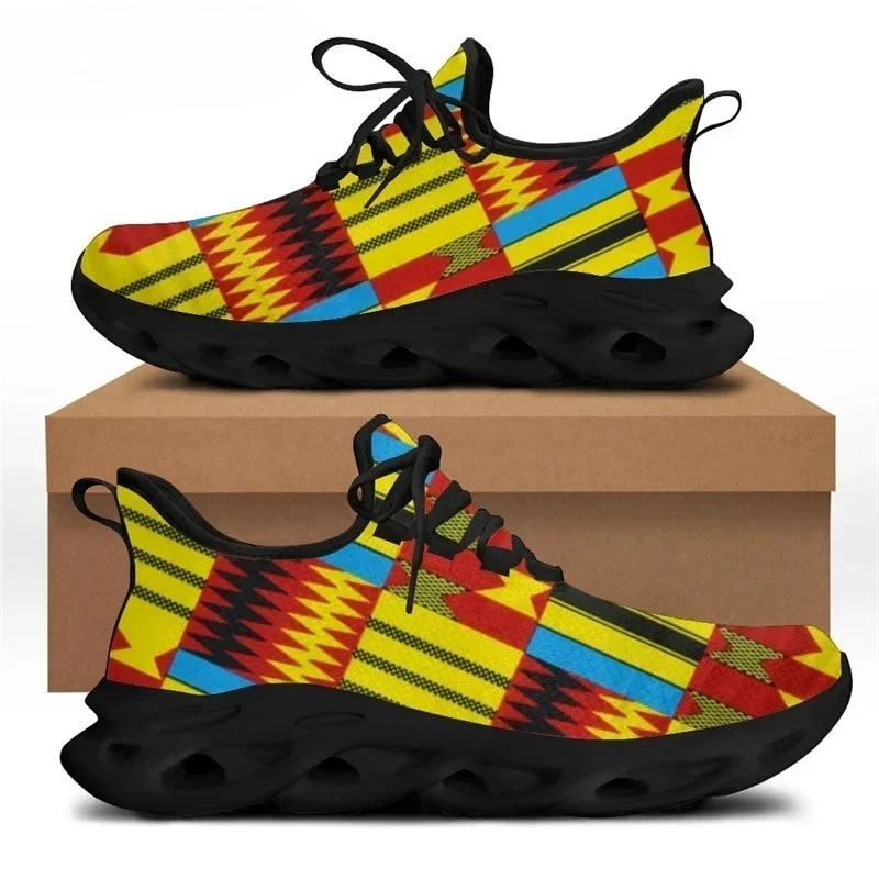 รองเท้าผ้าใบลายชนเผ่าแอฟริกันส - New Ethnic Fashion บทวิจารณ์และราคา