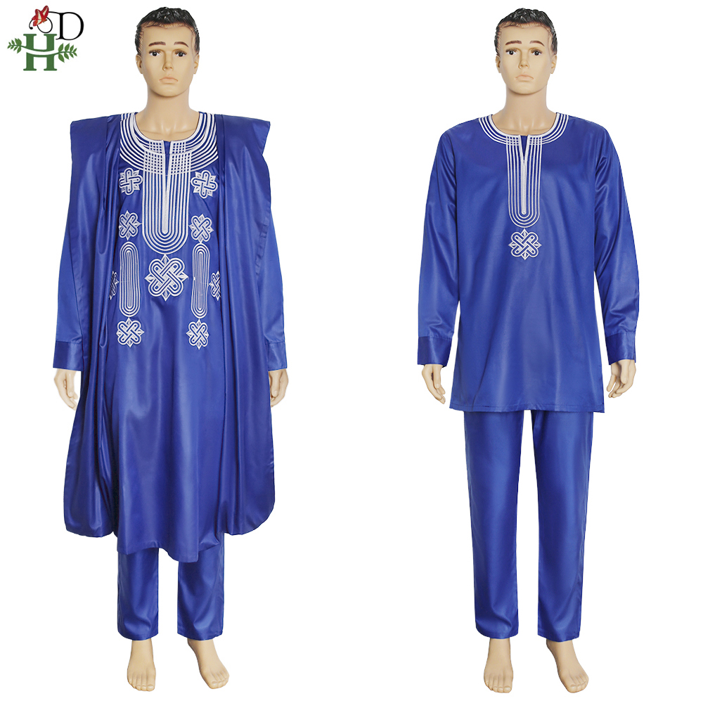 H & D แอฟริกันสําหรับชาย Robe  - Boubou Men Africa บทวิจารณ์และราคา
