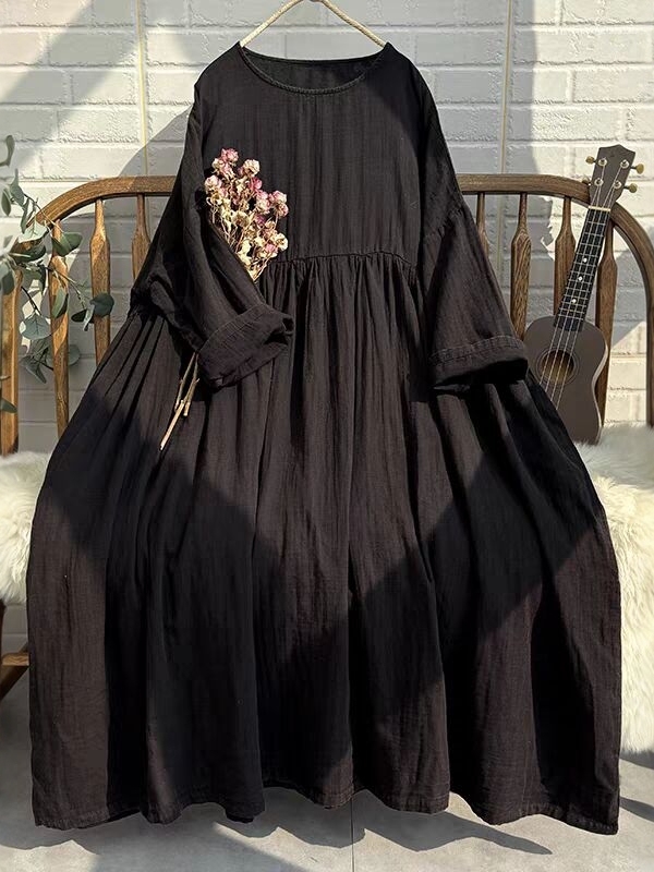 ชุดเดรสยาวสไตล์เรโทรสีสันสดใสส - Ethnic Style Dresses บทวิจารณ์และราคา